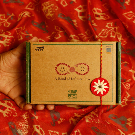 Beejbandhan Plantable Rakhi Box | Eco-Friendly | Biodegradable | Handmade in Banaras | Grows Into Plant