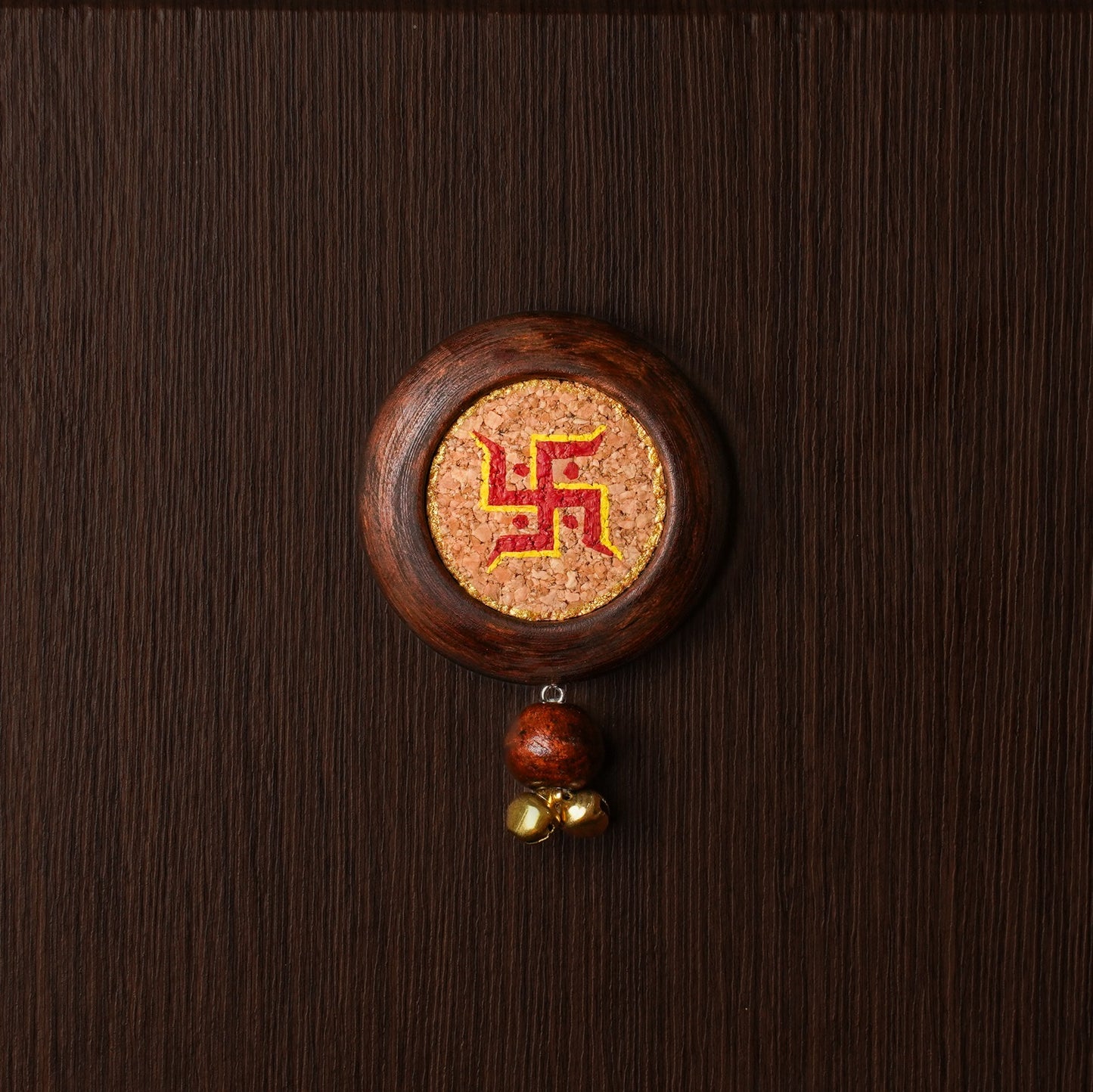 Swastik Diwali Door Hanging | Pack of 2 | 100 % Natural | Timeless Look | Reusable | Auspicious Vibe | Handcrafted in Banaras