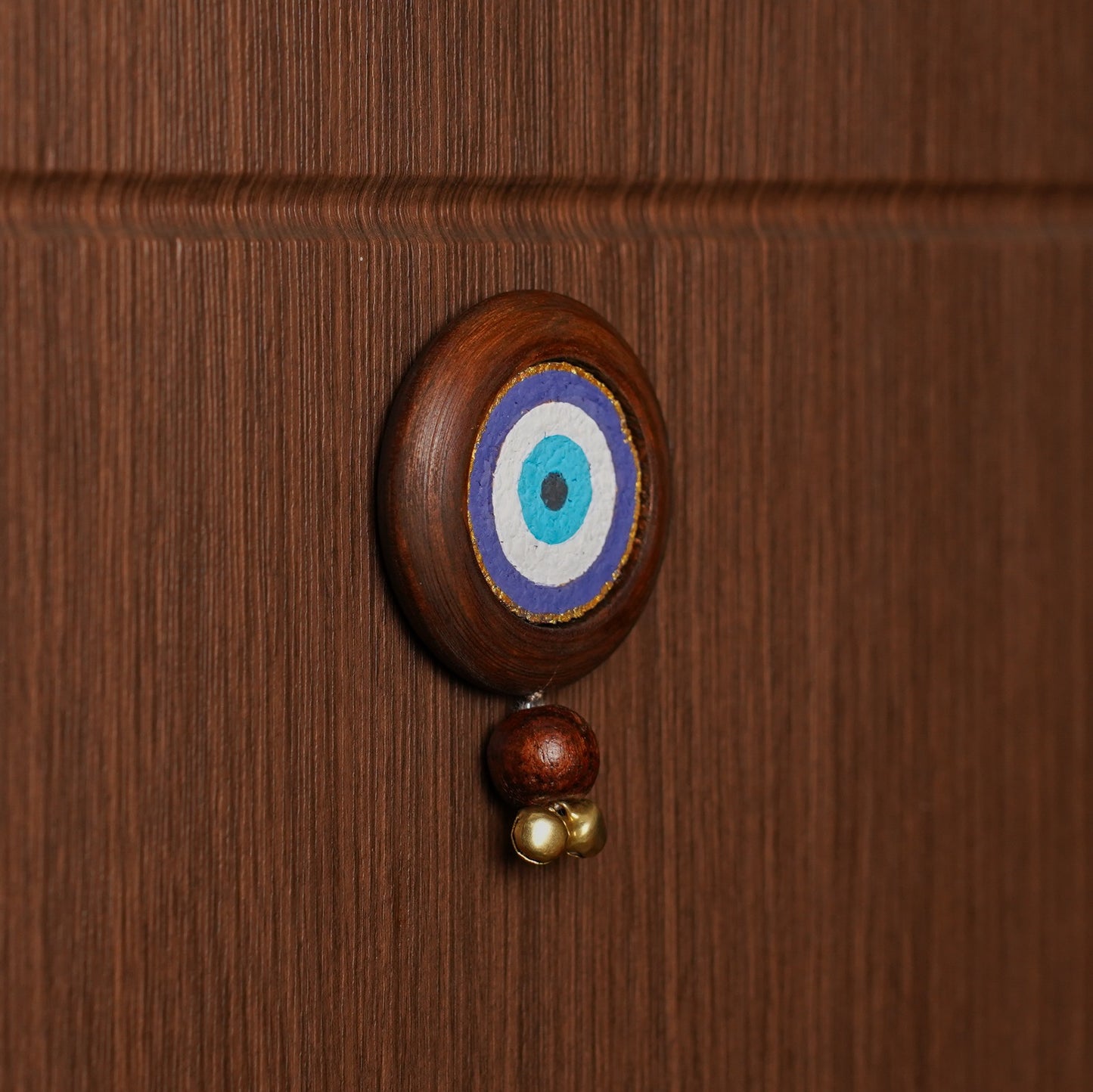 Evil Eye Door Hanging | Pack of 2 | 100 % Natural | Timeless Look | Reusable | Positive Energy | Handcrafted in Banaras