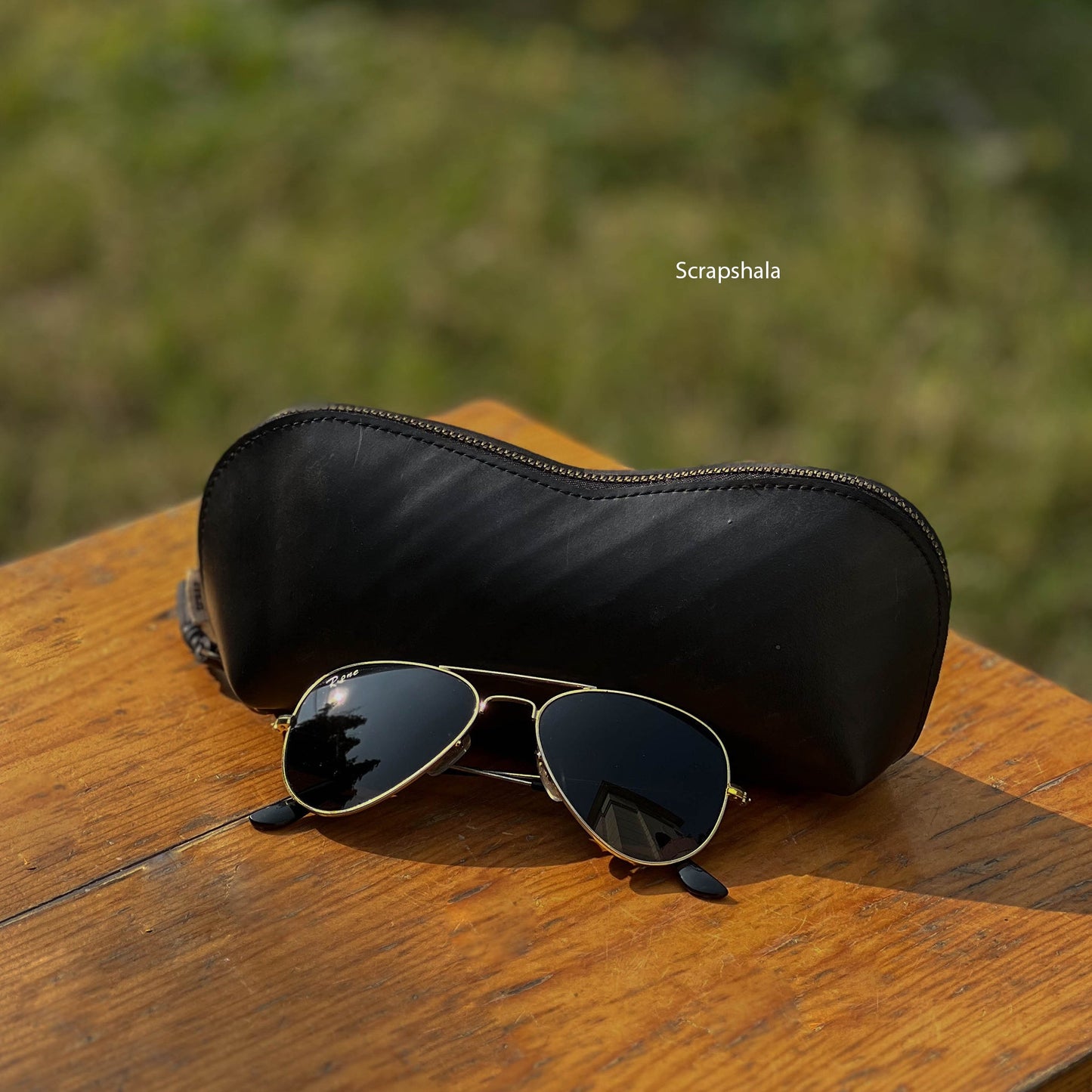 Safar Sunglass Case | Vegan | Upcycled Tyre Tube | Scrapshala