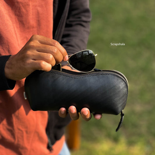 Safar Sunglass Case | Vegan | Upcycled Tyre Tube | Scrapshala