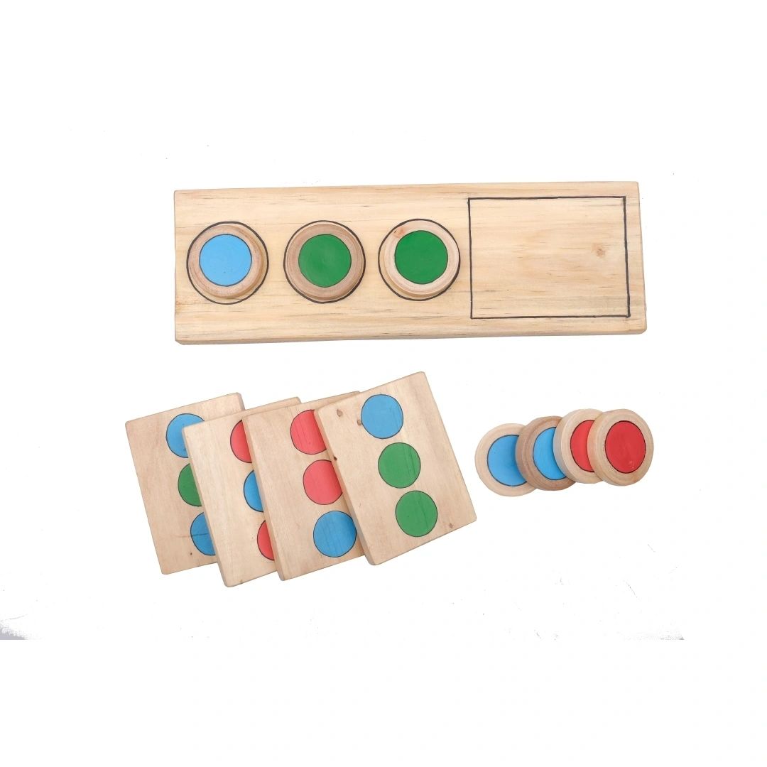 Colour Code Brain Teaser | Wooden Game | Chemical-free | Plastic-free | Scrapshala