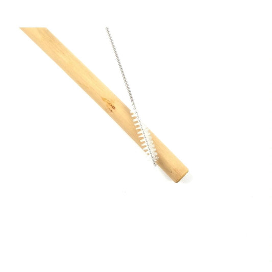 Bamboo Drinking Straws (Set of 10) | Reusable, Biodegradable & Eco-Friendly | With Straw Cleaner Brsuh & Cotton Pouch