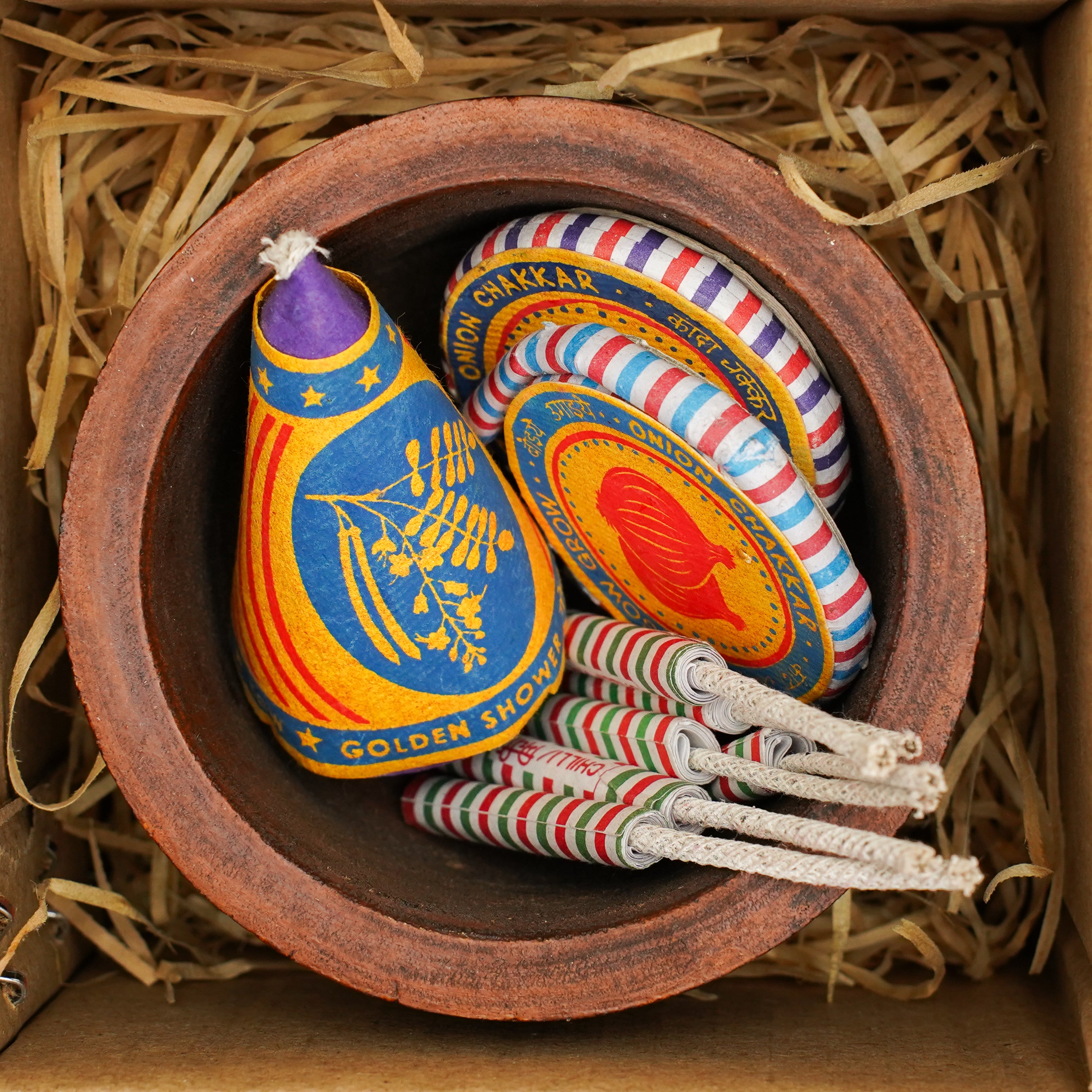 Eco-Friendly Diwali Plantable Cracker Gift Box | Zero-Waste Diwali Hamper | Scrapshala