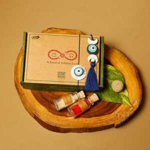 Nazarbattu Sibling Box – Plantable Rakhi and Lumba Gift Set | Eco