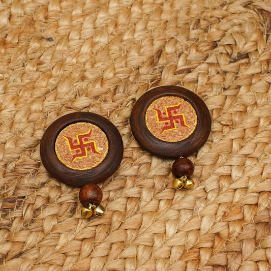 Swastik Diwali Door Hanging | Pack of 2 | 100 % Natural | Timeless Look | Reusable | Auspicious Vibe | Handcrafted in Banaras