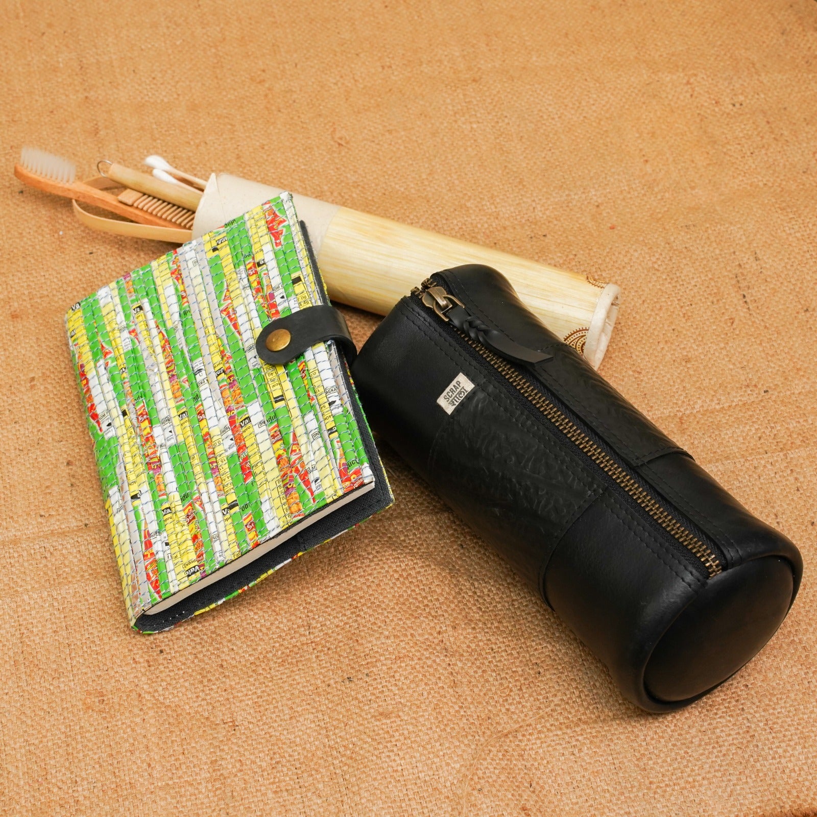 Wanderlust Gift Hamper | Eco-Friendly Travel Gift Set | Upcycled & Zero Waste | Scrapshala