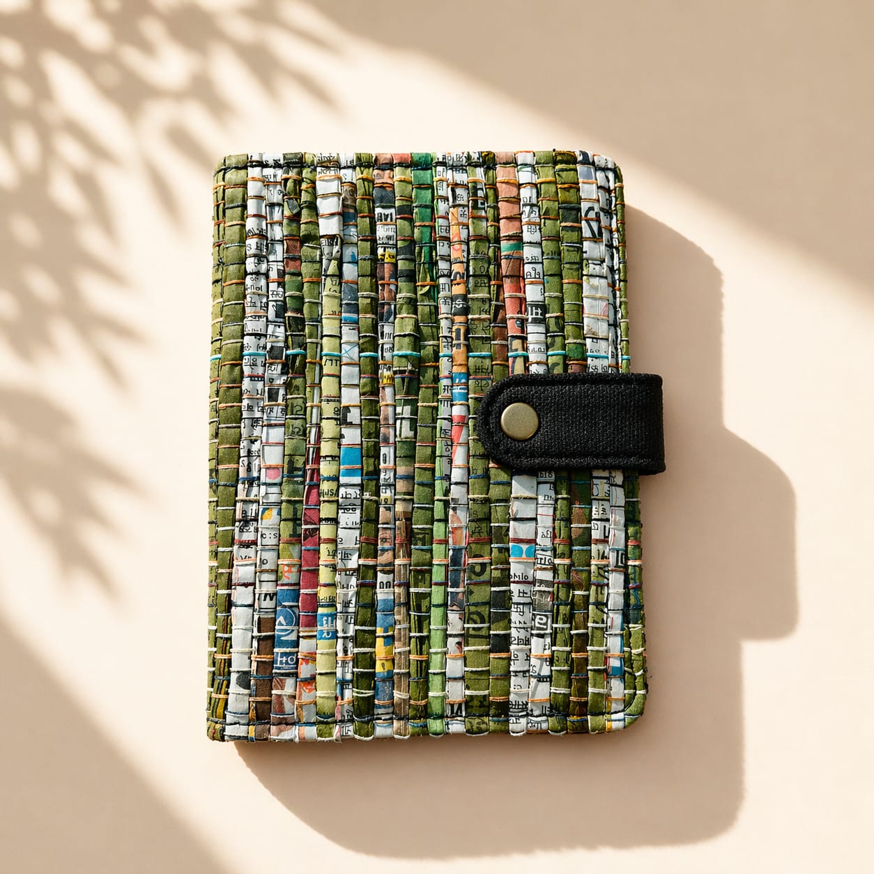 Charcha Upcycled Passport Holder – Eco-Friendly Passport Cover & Travel Wallet