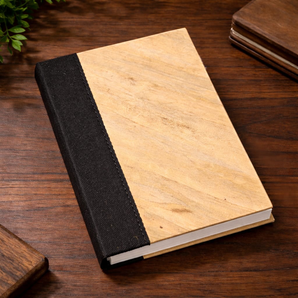 Water Hyacinth Eco-Friendly Diary | Handmade Journal with Recycled Paper | ScrapShala