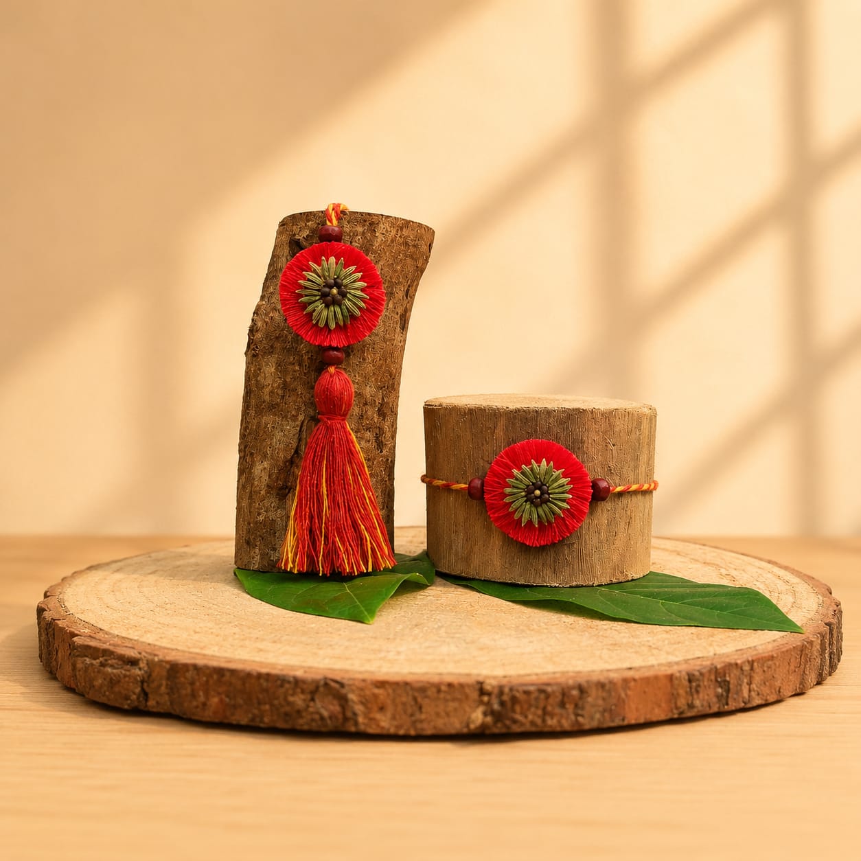 Kanika Plantable Rakhi | Eco-Friendly Bhaiya Bhabhi Rakhi Set