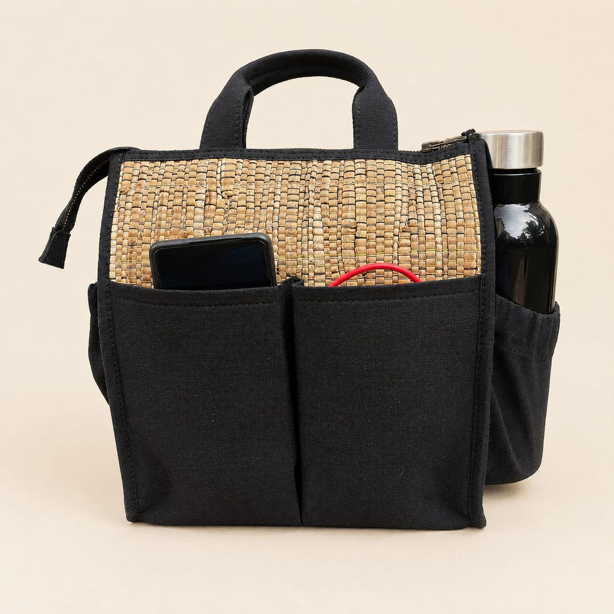 Sustainable Tiffin Bag for Office | Upcycled Water Hyacinth Corporate Gift