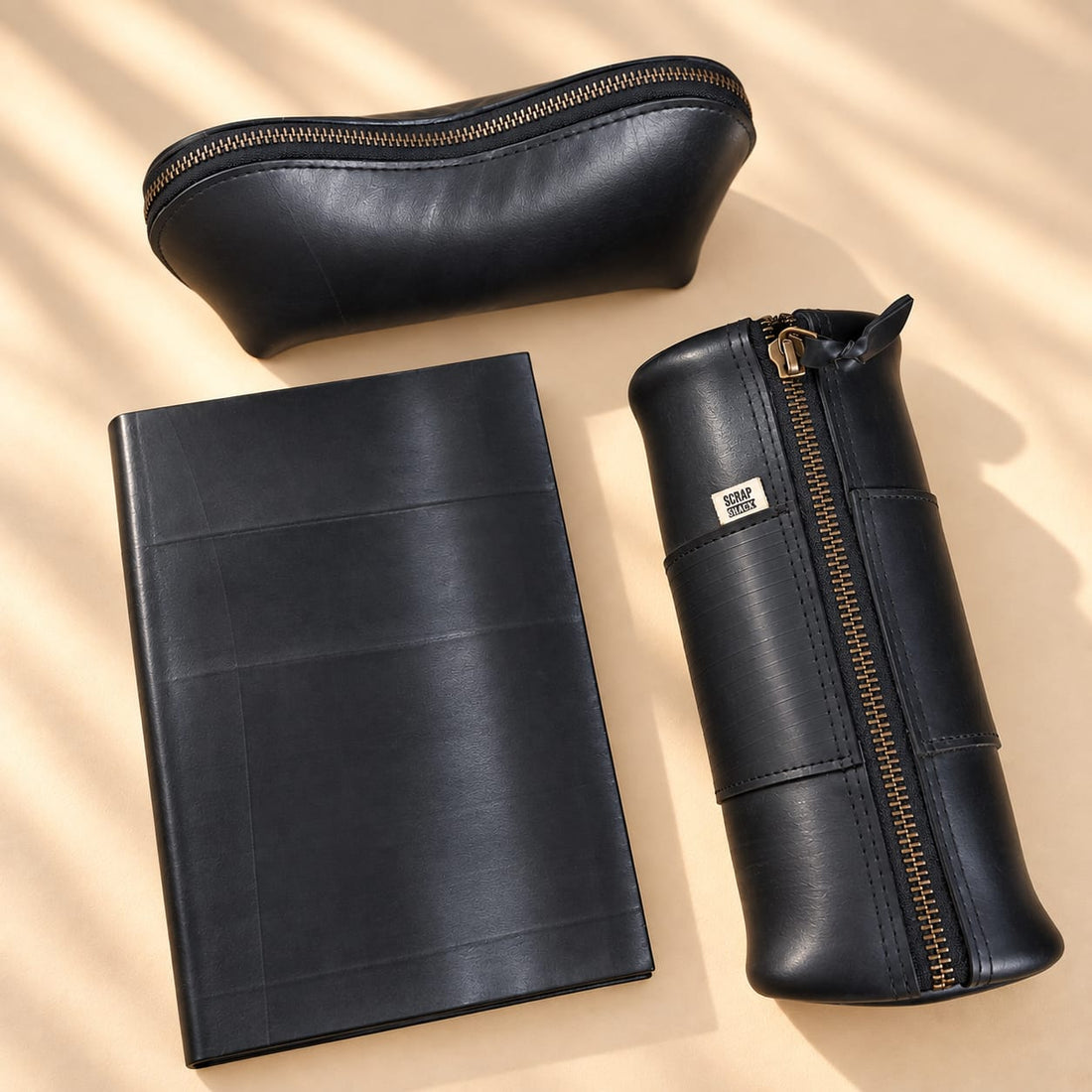 Upcycled Tyre Tube Travel Gift Hamper | Sustainable Vegan Corporate Gift Set