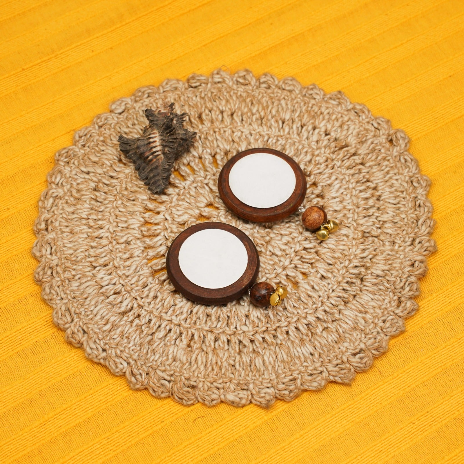 Swastik Diwali Door Hanging (Pack of 2) | 100 % Natural | Timeless Look | Reusable | Auspicious Vibe | Handcrafted in Banaras