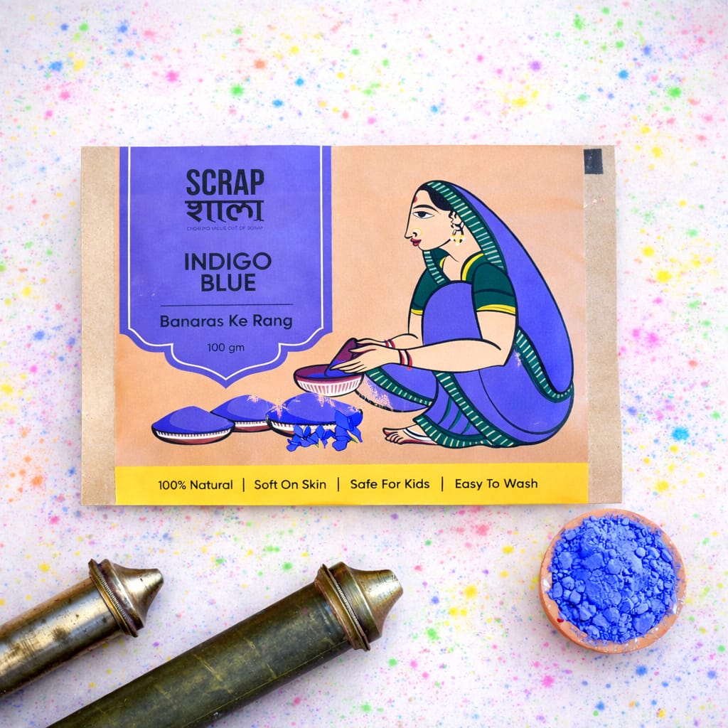 Holi Milan Gulaal Box | Four Natural Gulaal Packs | Safe for Kids