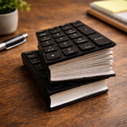 Upcycled Keyboard Pocket Diary | Handmade Mini Diary | Sustainable Gift | Scrapshala