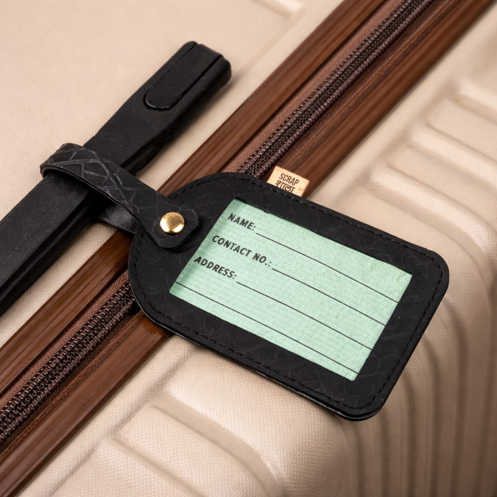 Safar Luggage Tag (Pack of 30) | Eco-Friendly Upcycled Travel Tag