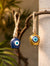 Guardian Evil Eye Bells (Pack of 2) | Handcrafted Cowbell Hanging | Nazar Protection with Soothing Sound | Sustainable & Made in Banaras