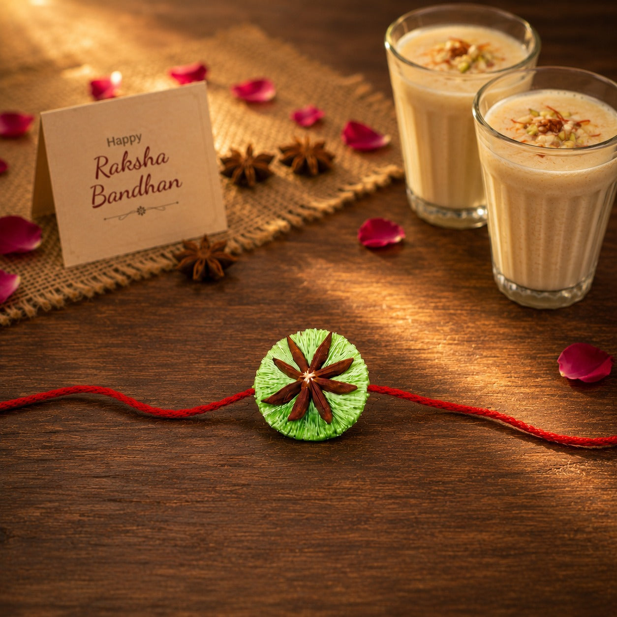 Sitara Plantable Rakhi | Eco-Friendly | Biodegradable | Handmade in Banaras | Grows Into a Plant