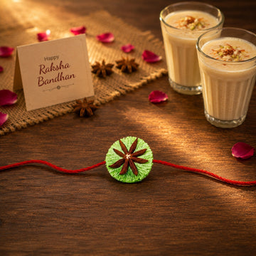 Sitara Plantable Rakhi | Eco-Friendly | Biodegradable | Handmade in Banaras | Grows Into a Plant