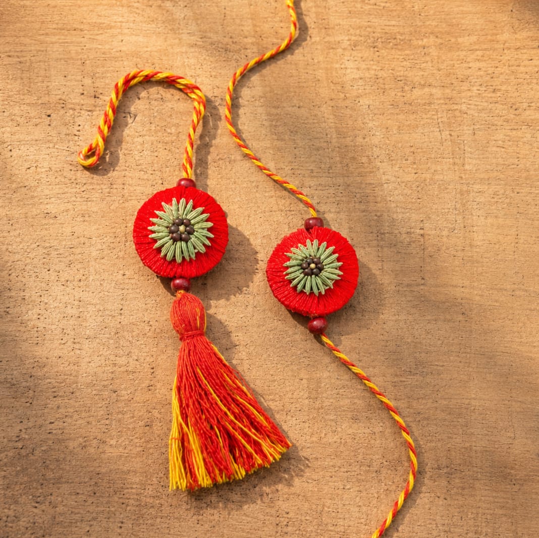 Kanika Plantable Rakhi Gift Hamper for Bhaiya & Bhabhi | Unique, Useful & Sustainable Rakhi Gift