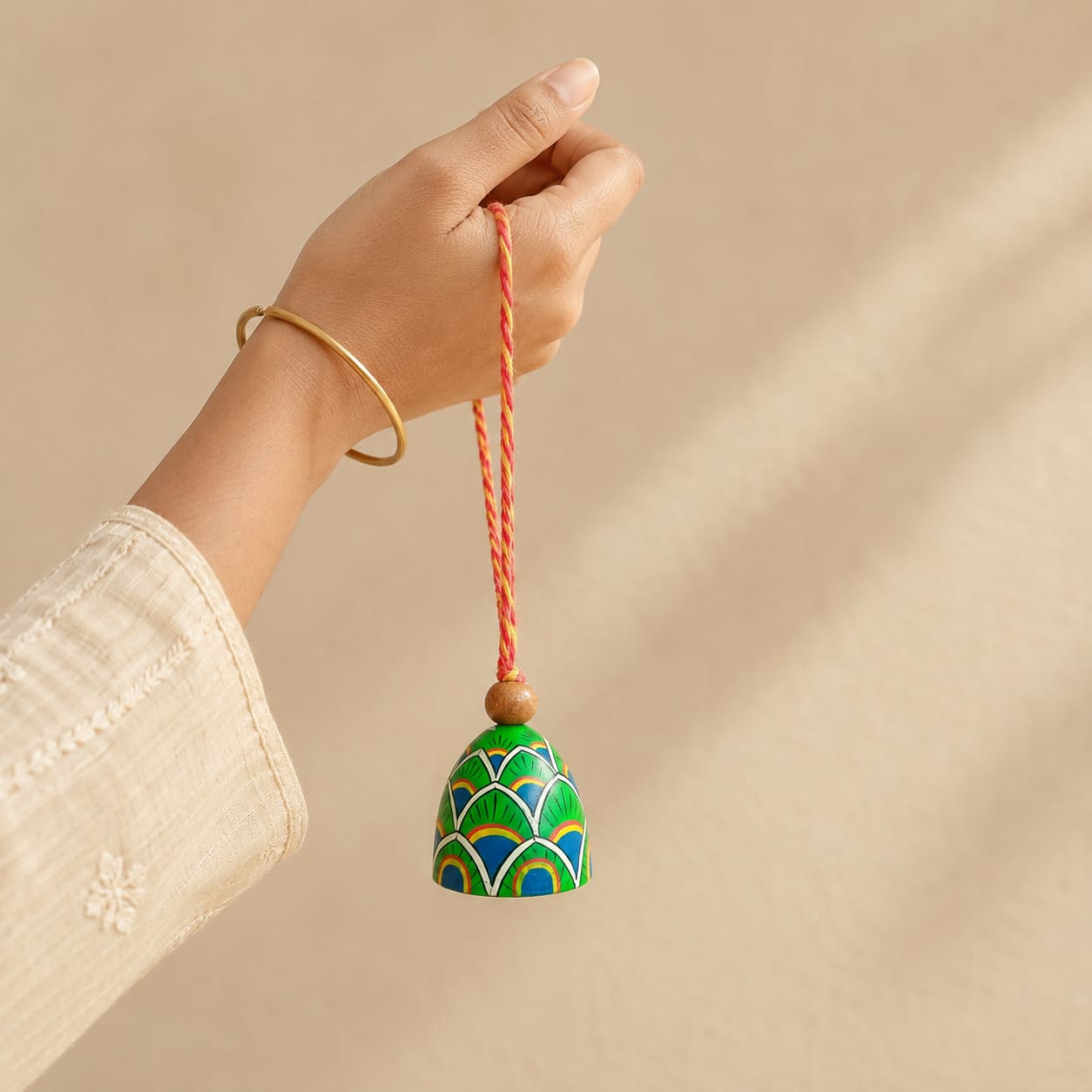 Peacock Wooden Rakhi Box | Bhaiya-Bhabhi Rakhi | Roli-Chawal | Seed Ball | Handmade In Banaras | Scrapshala