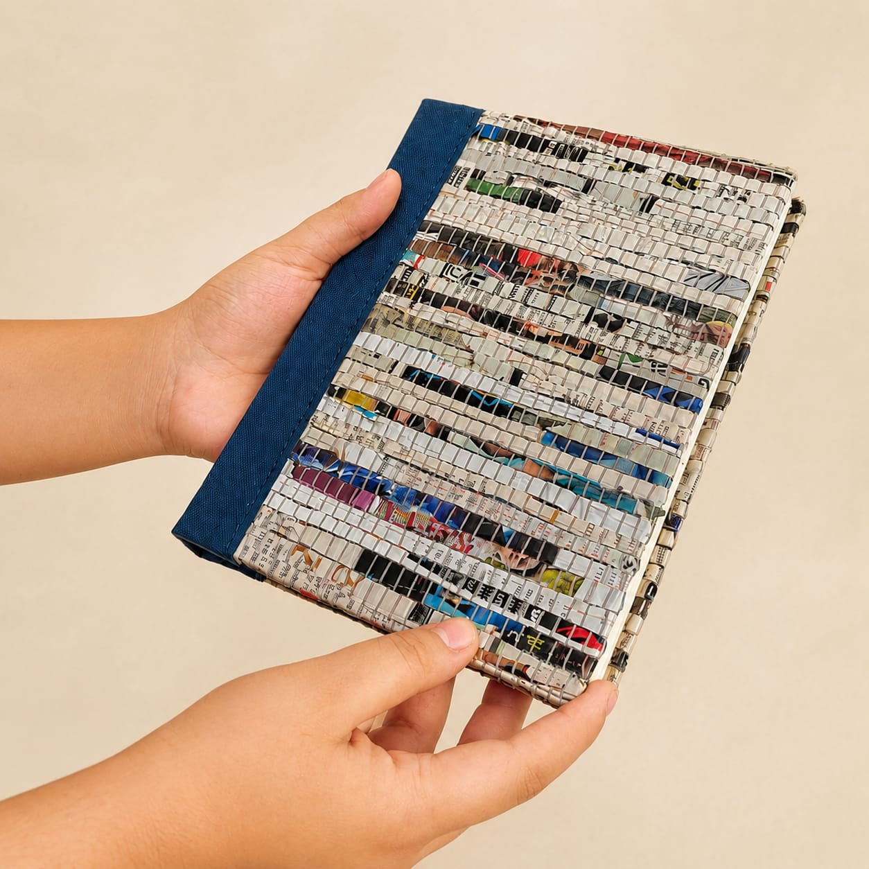 Charcha Upcycled Corporate Diary | Hardbound Recycled Paper Diary | Handmade in India | Scrapshala