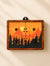 Sunset Mini Keyholder | Handmade Upcycled Wall Art & Key Holder | Geet Collection | Scrapshala