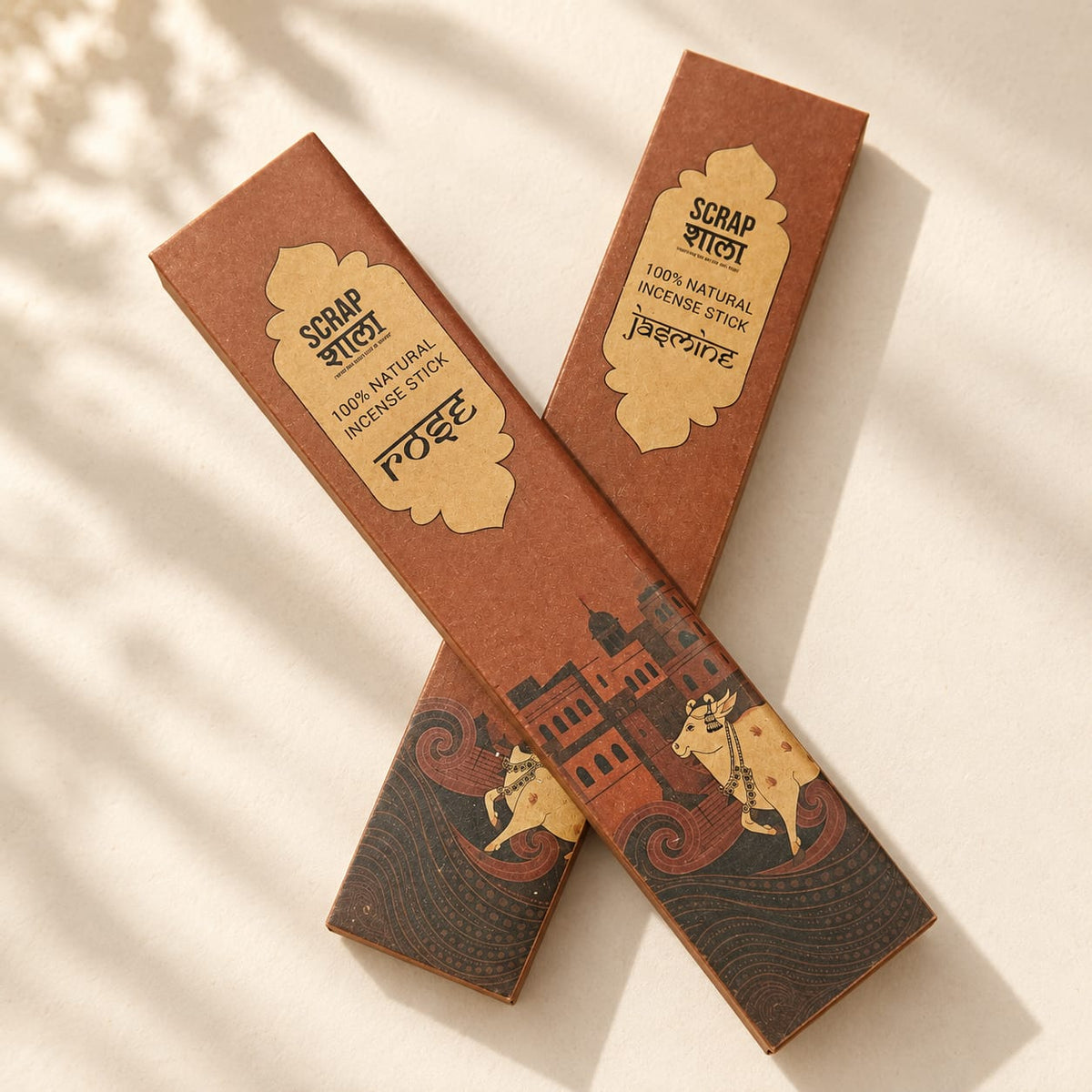 Natural Incense Sticks from Temple Flowers | Rose and Jasmine