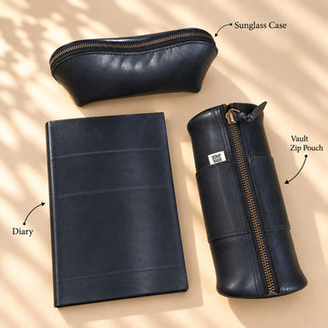 Upcycled Tyre Tube Travel Gift Hamper | Sustainable Vegan Corporate Gift Set