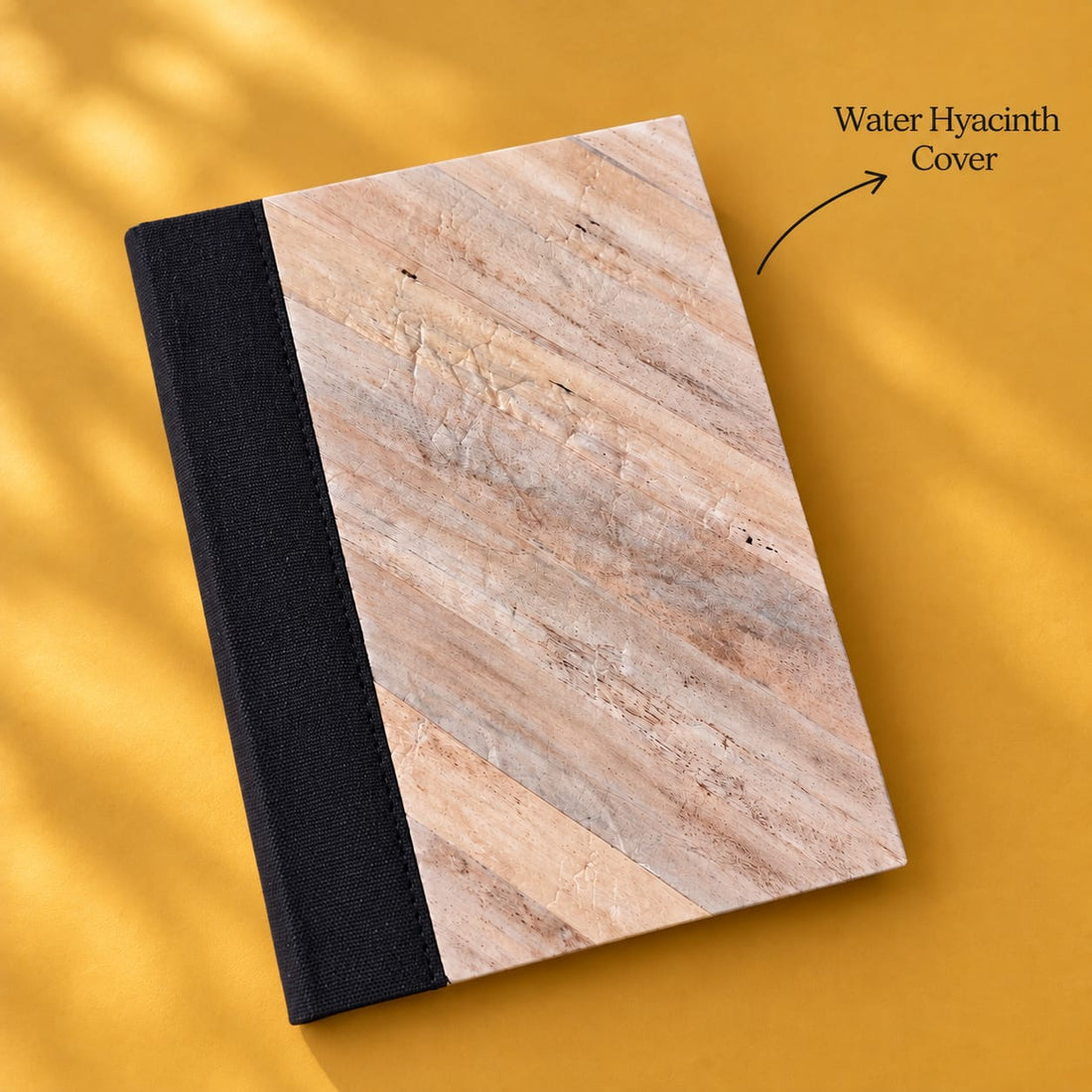 Water Hyacinth Eco-Friendly Diary | Handmade Journal with Recycled Paper | ScrapShala