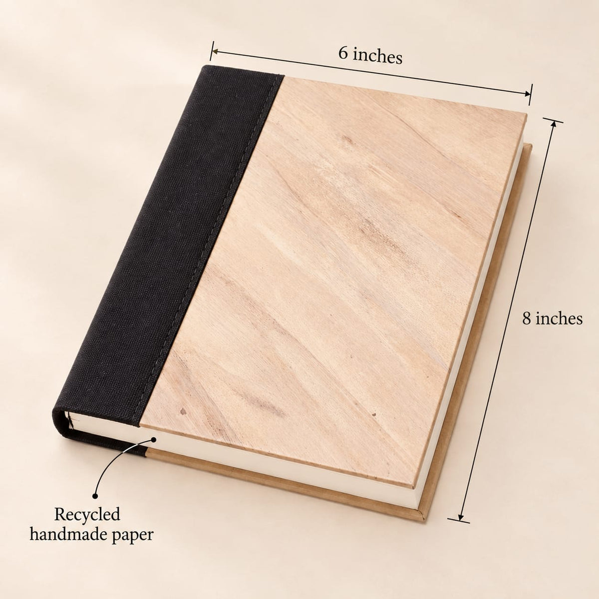 Water Hyacinth Eco-Friendly Diary | Handmade Journal with Recycled Paper | ScrapShala