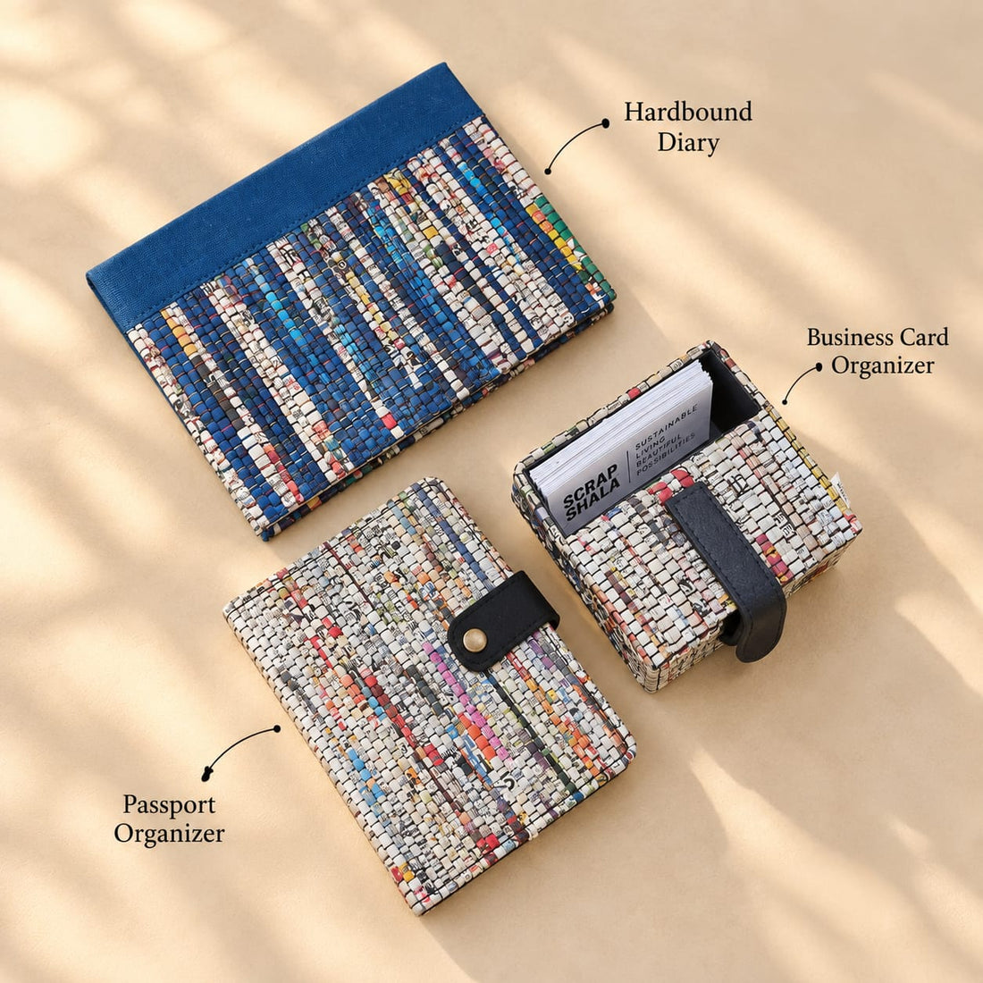 Upcycled Handloom Corporate Diwali Gift Hamper | Sustainable Year End Gifting