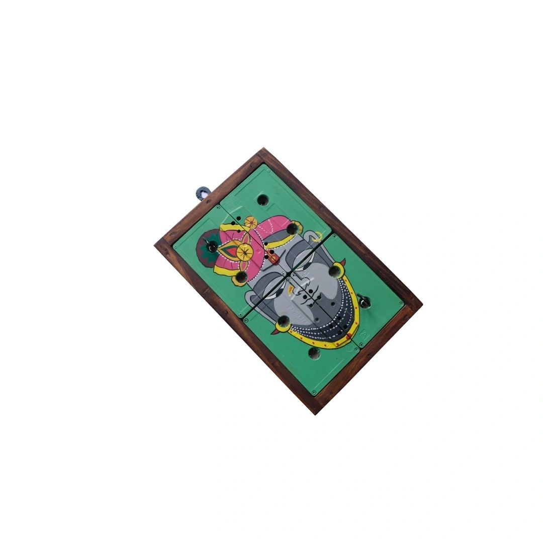 Pichwai Shreenathji Functional Wall Art | Handpainted Upcycled Wall Décor | ScrapShala
