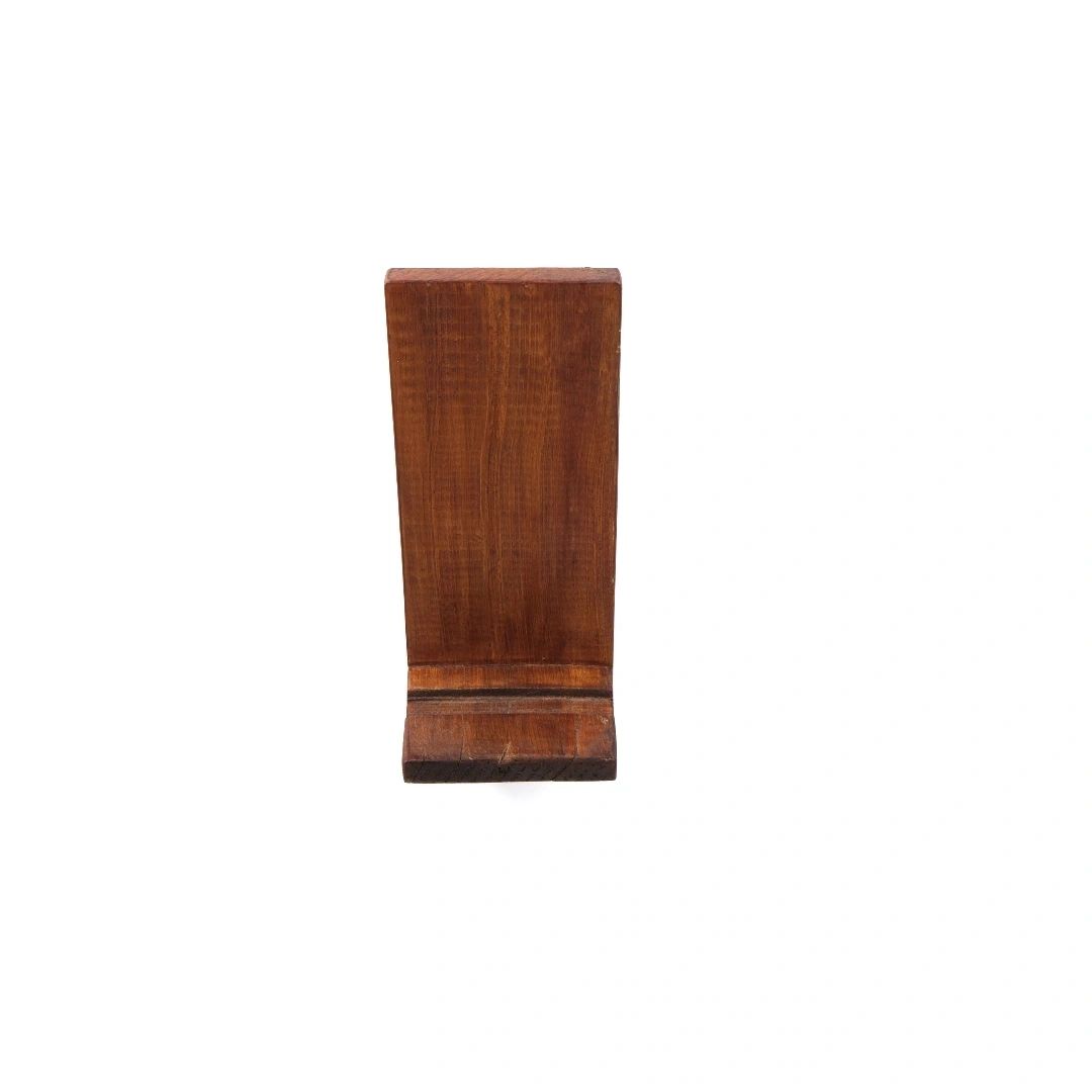 X Mobile Holder | Upcycled Wooden Phone Stand for Desk & Home