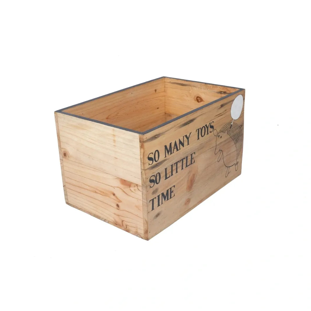 Smart storage box set of 3 | Space Saver | Reclaimed Natural Wood | Scrapshala